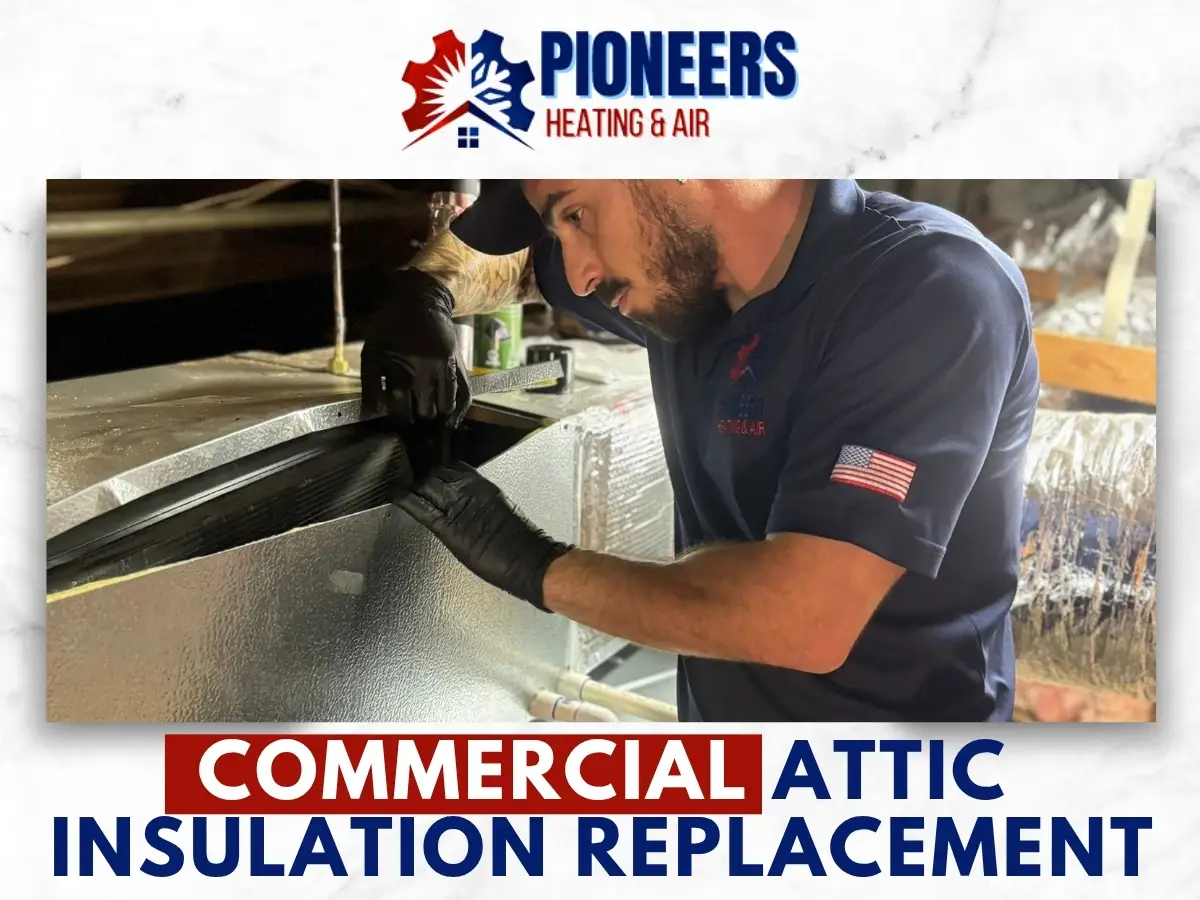 Commercial Attic Insulation Replacement In Pasadena