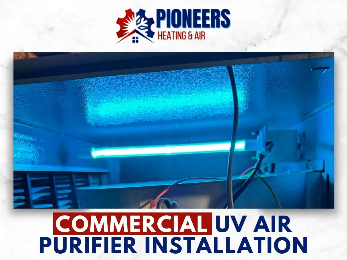Commercial UV Air Purifier Installation In Pasadena