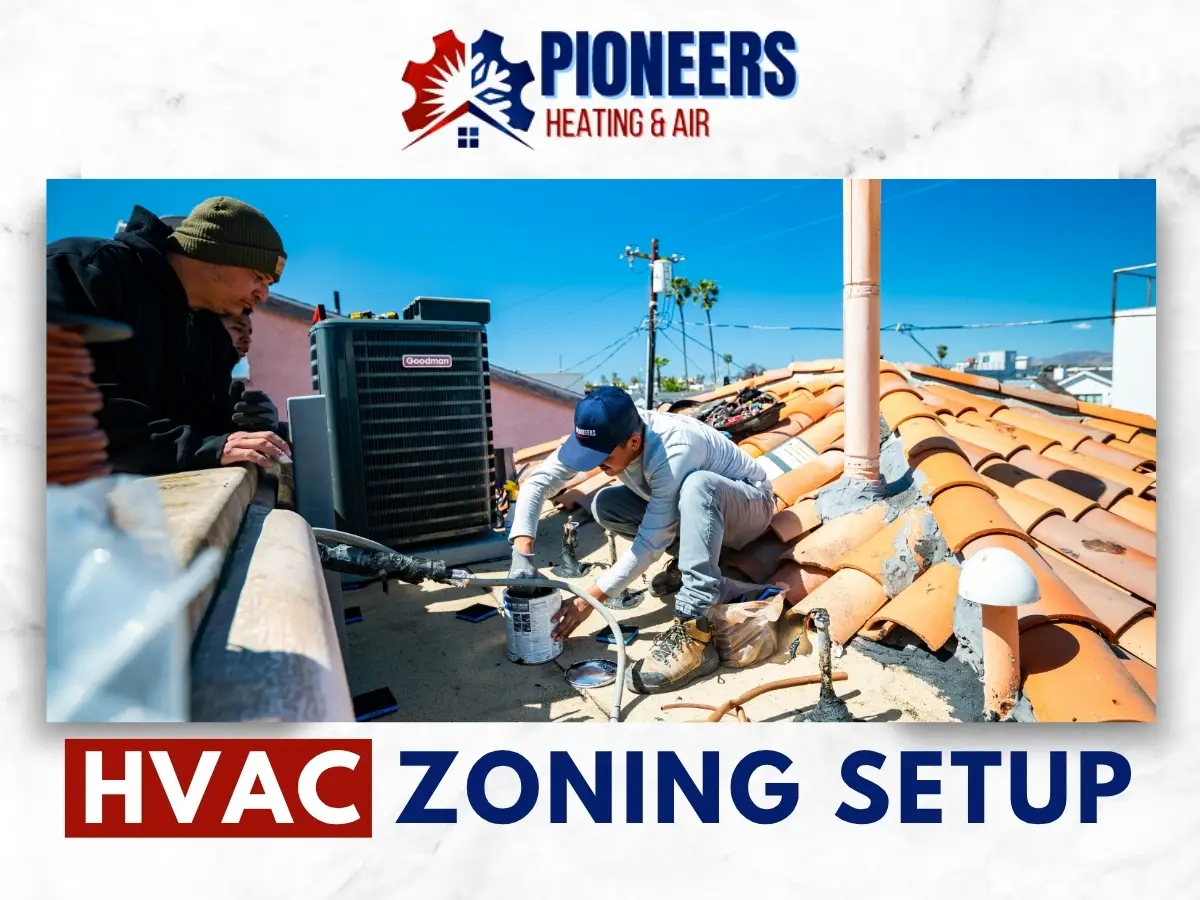 HVAC Zoning Setup In Pasadena by Pioneers Heating Air