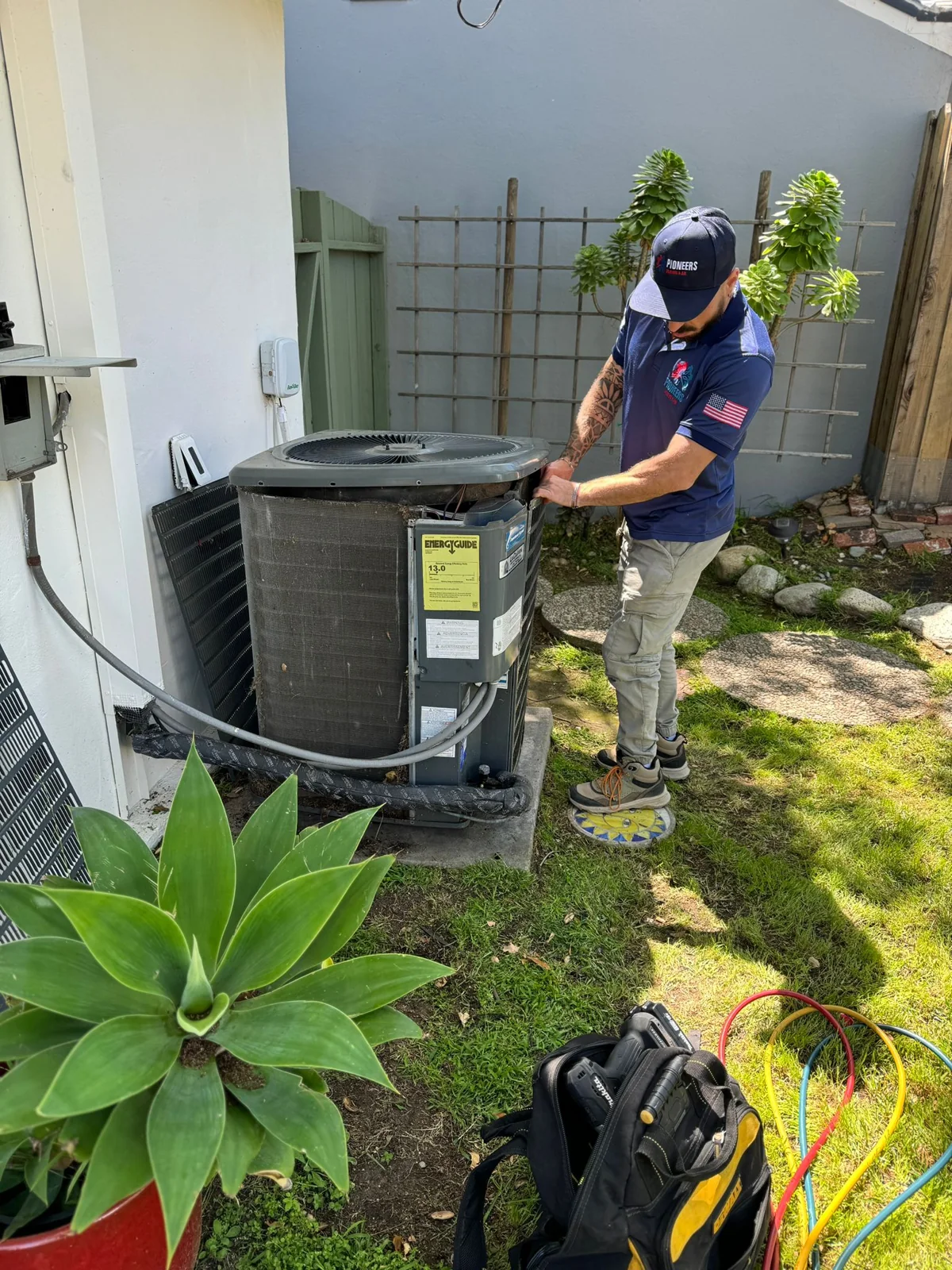 air conditioning equipment and installation conditions reviewed for system sizing, real company service photo 5